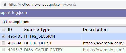 HTTP2_SESSION Source Type na netlog-viewer.appspot.com