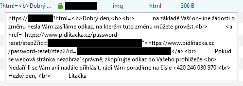 Únos odkazu přes obrázek ve Firefoxu