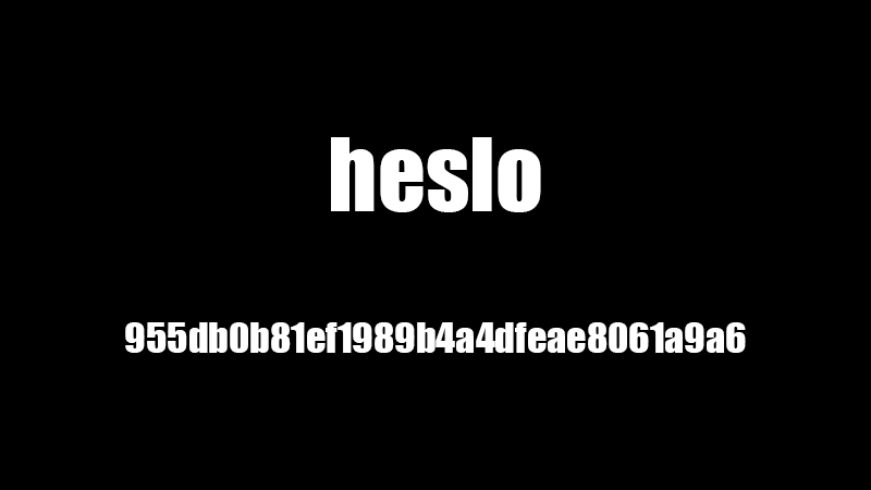 heslo 955db0b81ef1989b4a4dfeae8061a9a6