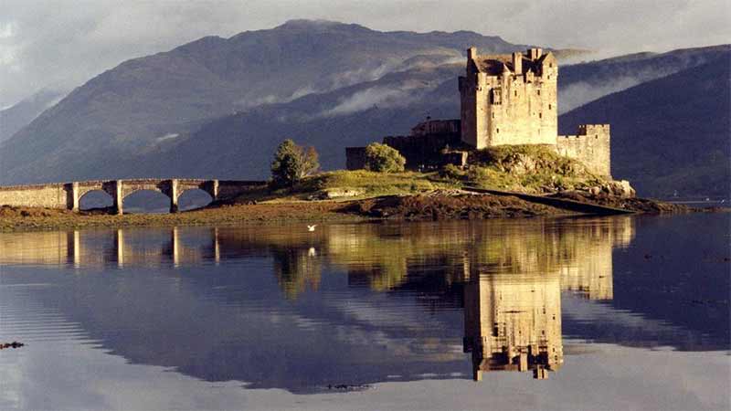 Hrad Eilean Donan ve Skotsku