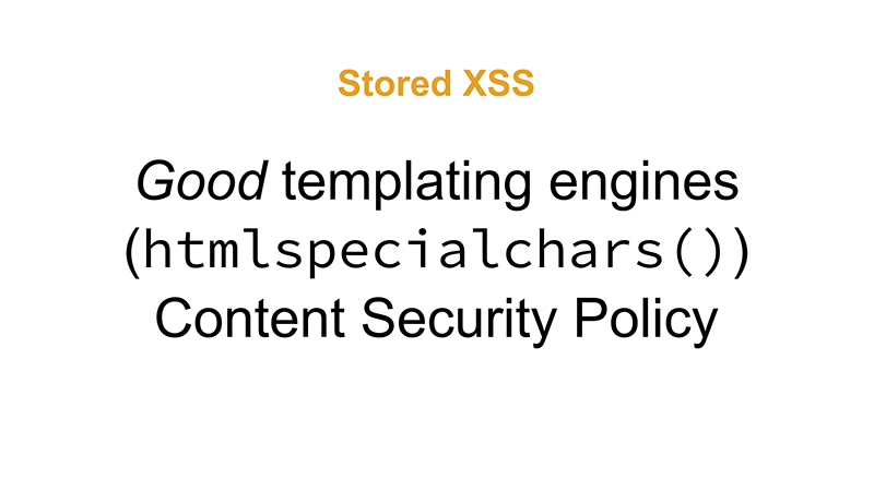 Good templating engines (htmlspecialchars()) & Content Security Policy