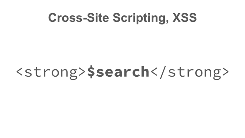 XSS aneb všechno je uživatelský vstup