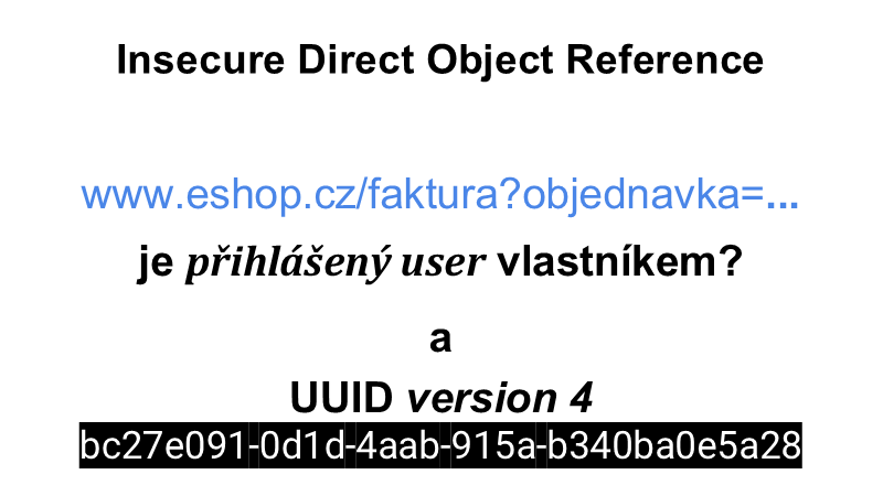 Jak zabránit Insecure Direct Object Reference