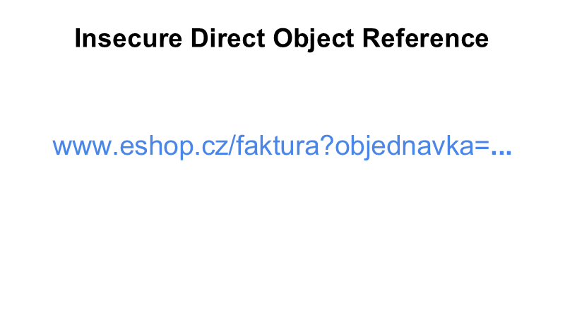 Insecure Direct Object Reference