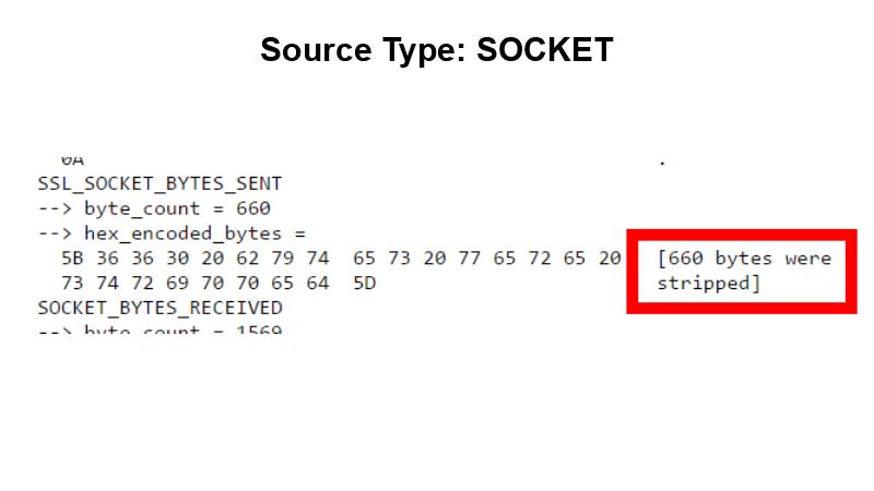 SOCKET: [660 bytes were stripped]