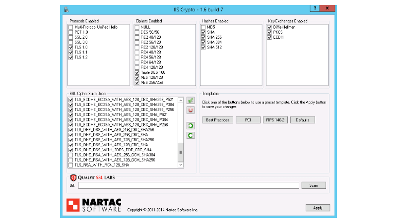 Nartac Software IIS Crypto
