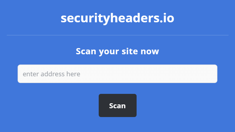 Security Headers