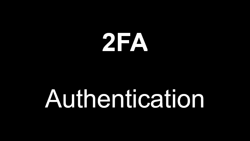 2FA - Authentication